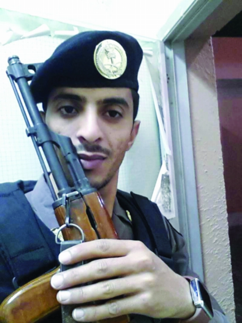 صورة متداولة للشهيد سعيد الحارثي