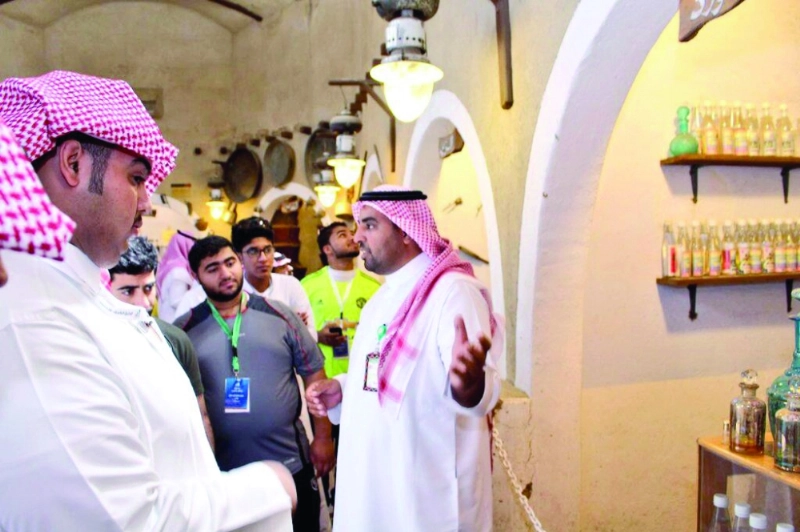 من داخل متحف تراثي بالطائف (مكة)