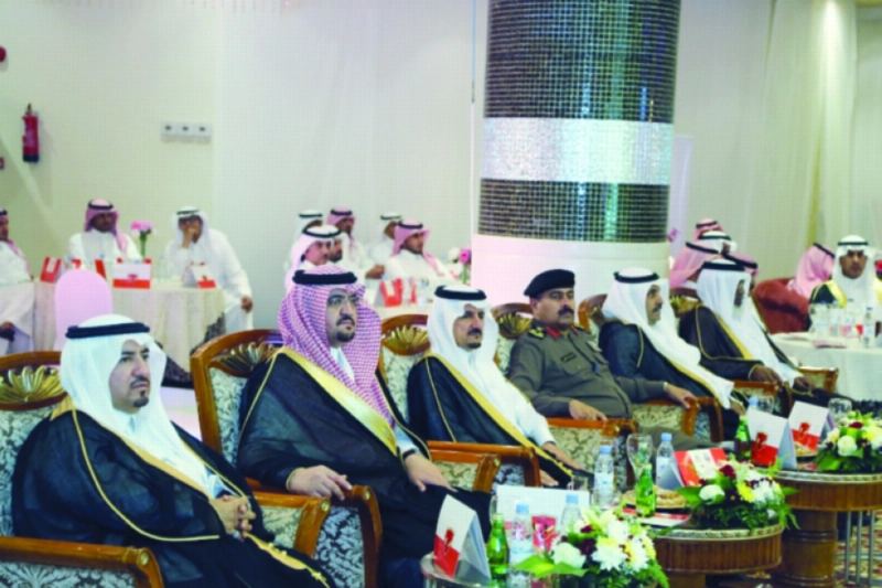 جانب من حضور حفل القيصومة (مكة)