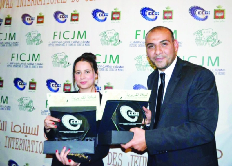 المصري هيثم عبدالحميد والمغربية دنيا نيوف