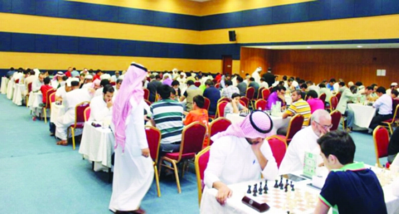 جانب من بطولة سابقة نظمتها جمعية الشطرنج (مكة)