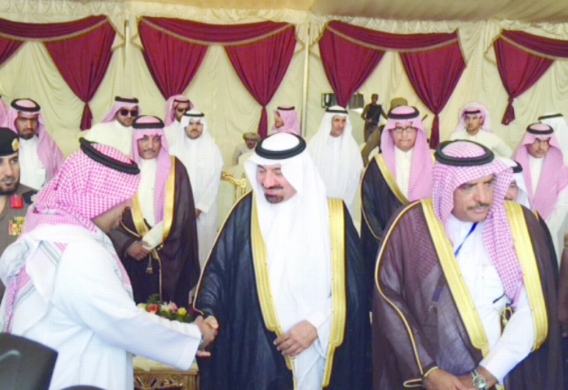 جلوي بن عبدالعزيز عند وصوله متنزه أبا الرشاش (مكة)