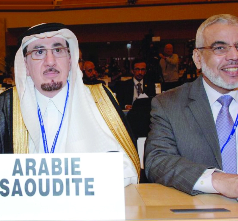 الحقباني خلال مشاركته في مؤتمر العمل الدولي (واس)