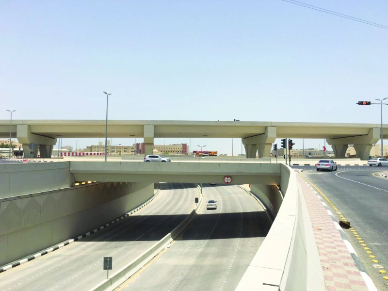 النفق بعد افتتاحه أمس (مكة)