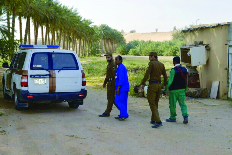 من الحملة الأمنية لتعقب المخالفين (مكة)