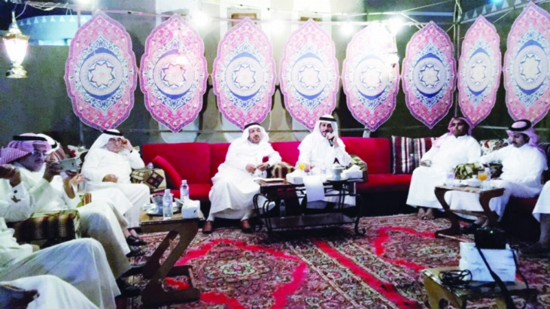 المشاركون في الأمسية (مكة)