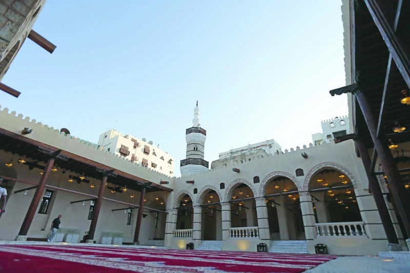 مسجد الشافعي بالمنطقة التاريخية (ثامر الفرج)