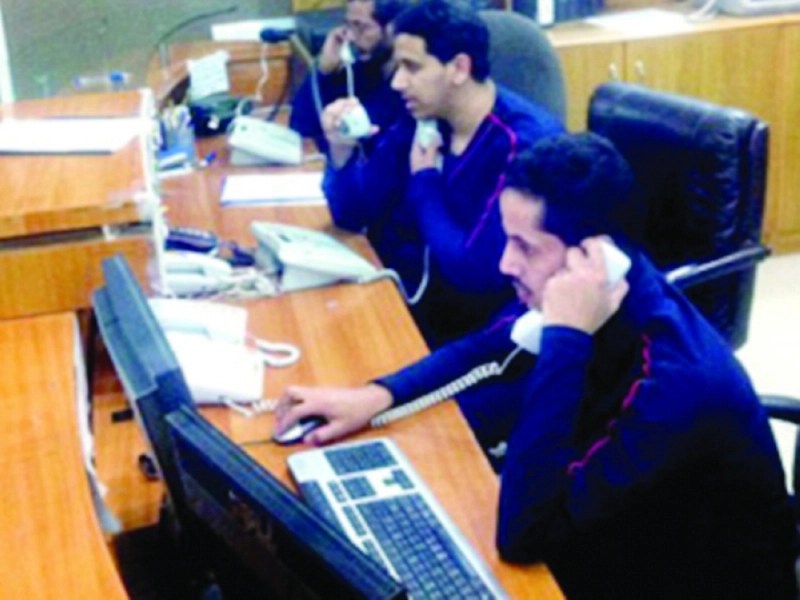 غرفة العمليات بالهلال الأحمر بالقصيم (مكة)