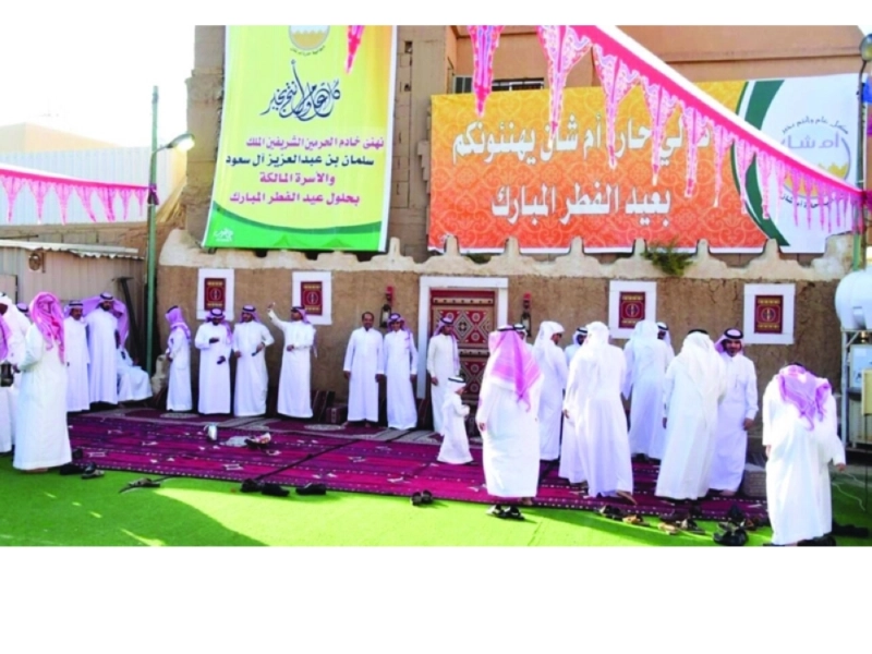 أهالي الحي داخل الديوانية (يوسف الخليفي)