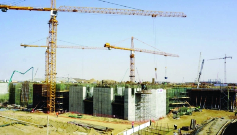 أعمال إنشاء محطة كهرباء (مكة)