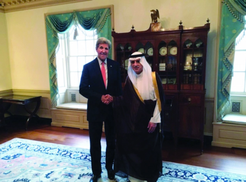 الجبير وكيري في واشنطن (واس)