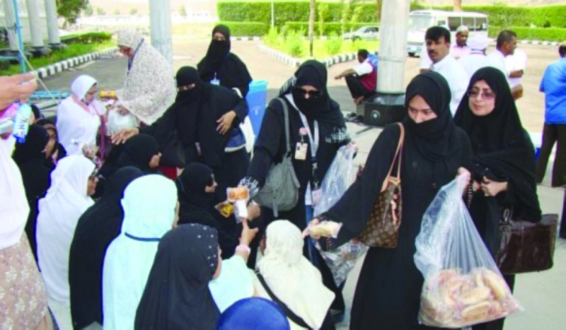من الأنشطة النسائية في الحج (مكة)