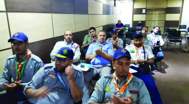 مشاركة فريق المملكة باللقاء (واس)