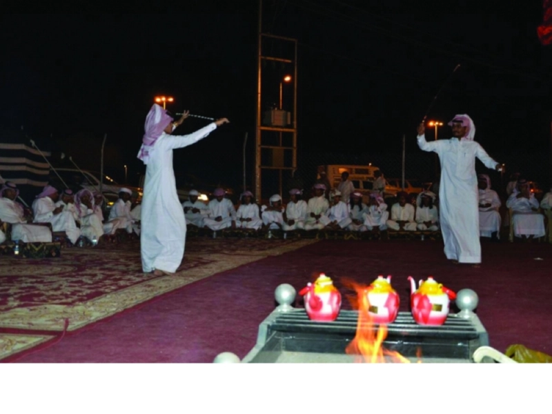 من الألعاب الشعبية في نجران (واس)