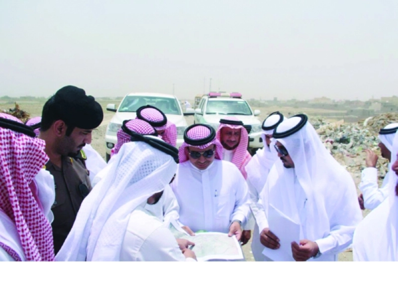 من الجولة التفقدية على مشاريع العالية (مكة)