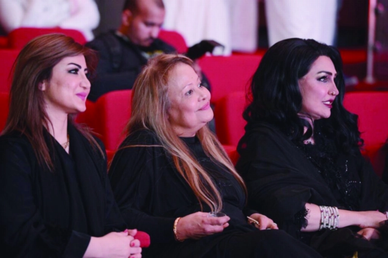 فنانات حضرن حفل الافتتاح
