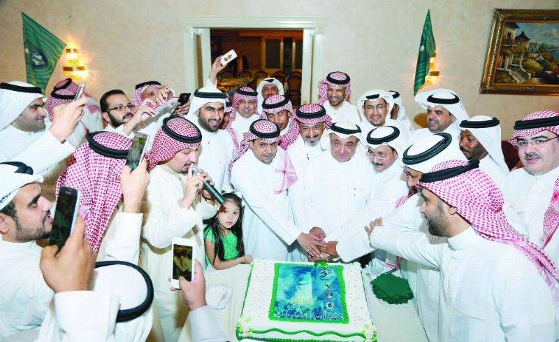 جانب من احتفالية التكريم (إعلامي الأهلي)