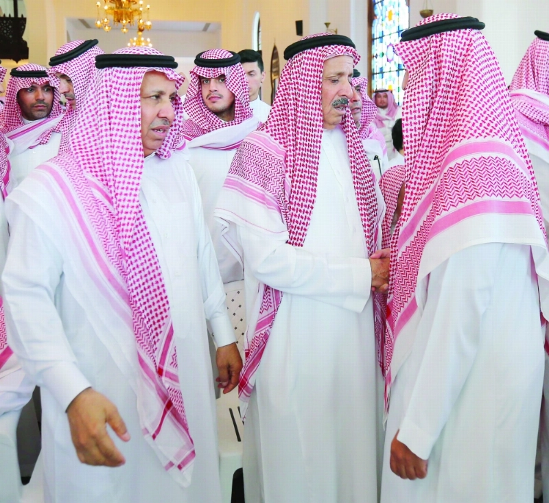 عائلة العسكر تستقبل التعازي (محمد مشهور)