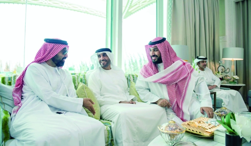 الأمير محمد بن سلمان خلال اللقاء