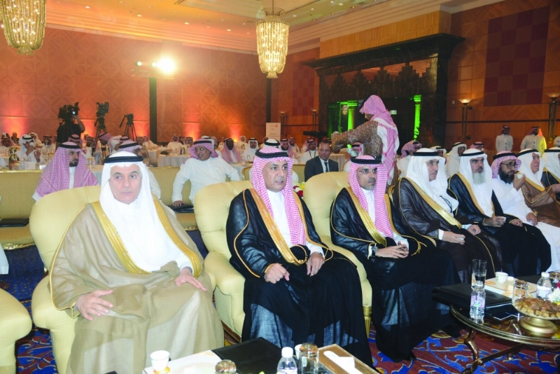 جانب من حفل تدشين توسعة المؤسسة بجدة (مكة)