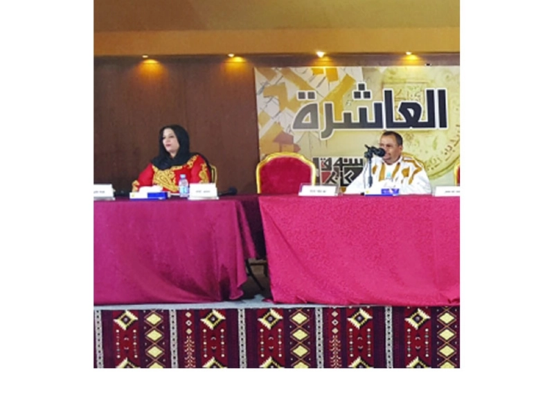 جانب من الأمسية الشعرية (ياسر بخش)