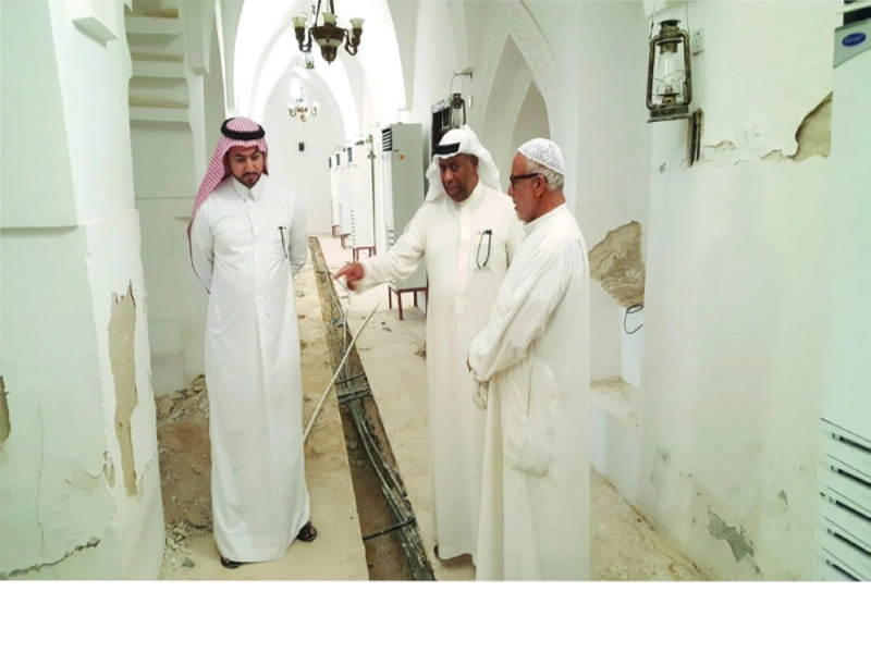 متابعة الهيئة لأعمال الصيانة (مكة)