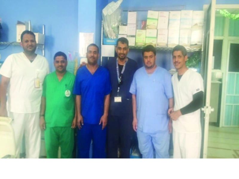 فريق التمريض بالحد الجنوبي (مكة)