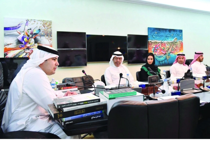 عادل الطريفي مترئسا الاجتماع (واس)