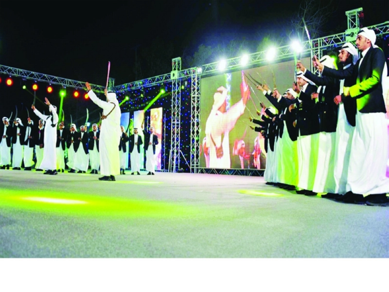 عرض تراثي بالمهرجان (واس)
