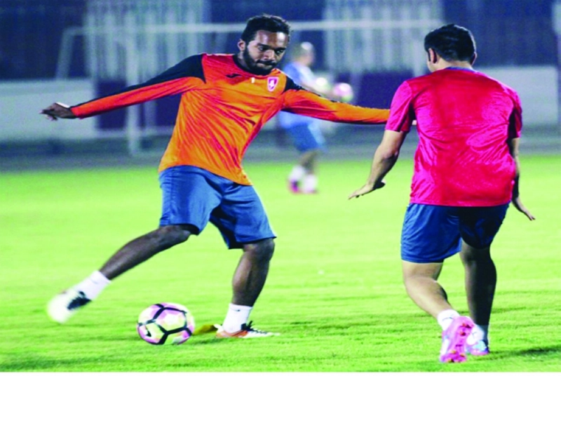 جانب من تدريبات الفرسان (إعلامي الوحدة)
