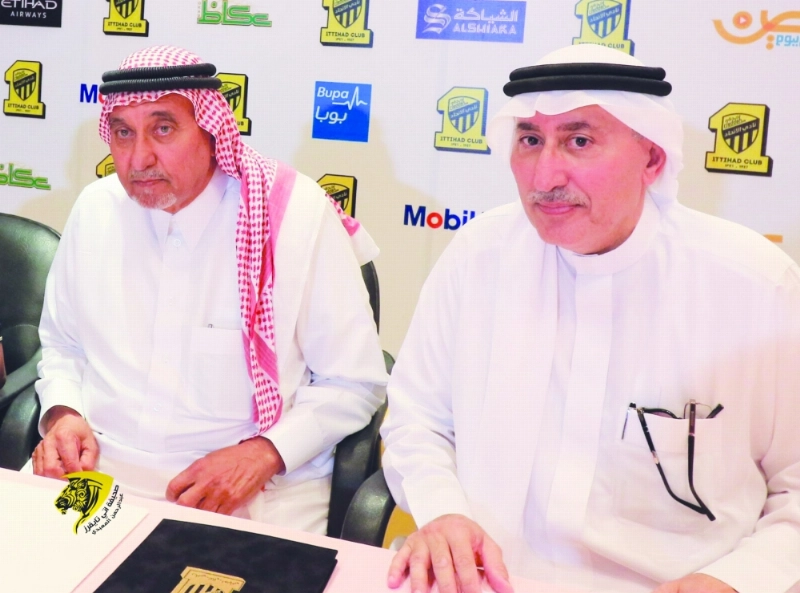 حاتم باعشن وأحمد مسعود (إعلامي الاتحاد)