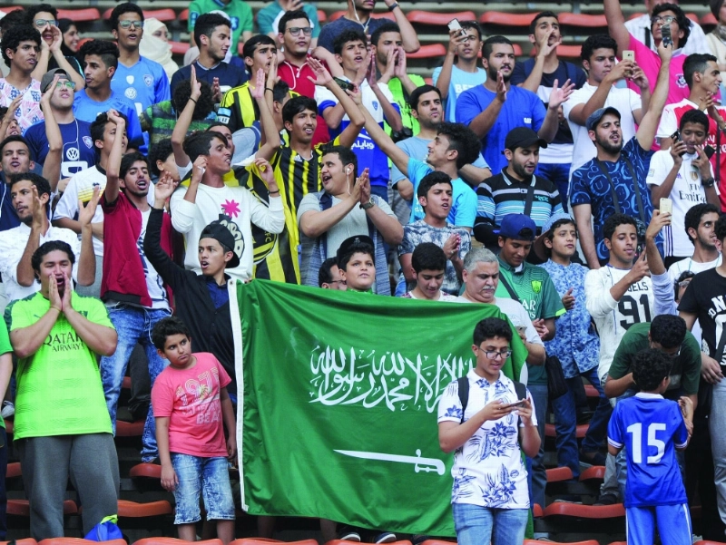 جماهير سعودية دعمت المنتخب في مواجهة العراق (مكة)