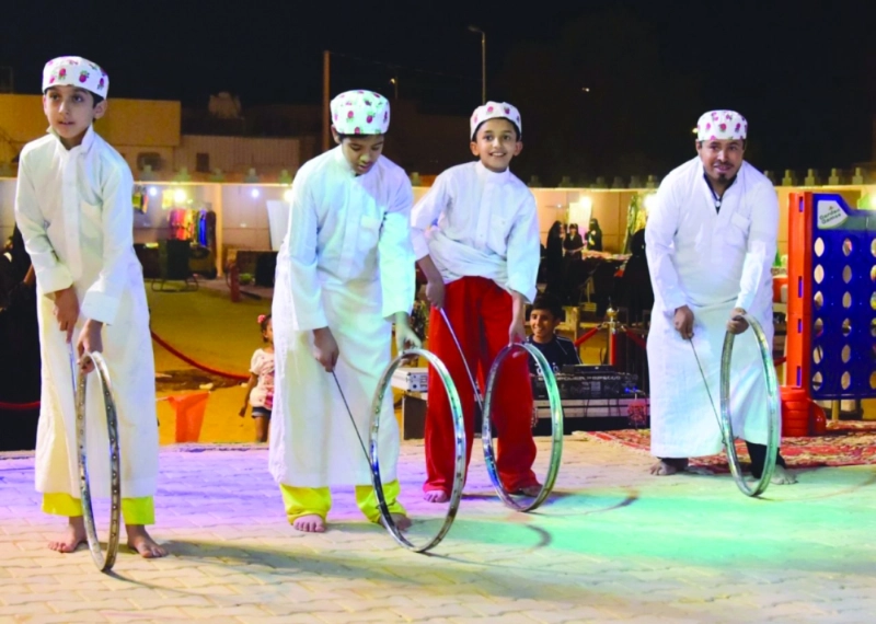 لعبة الدنانة على المسرح (مكة)