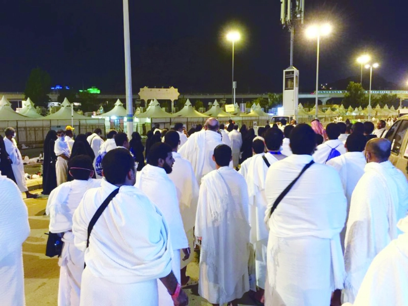 المتعافون في طريقهم للحج (مكة)