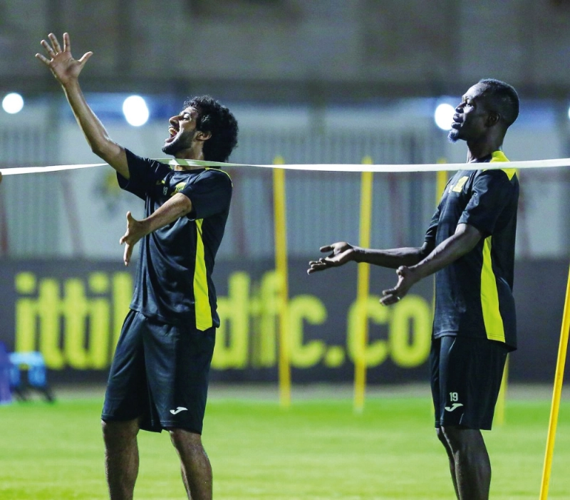 من تدريبات الاتحاد (إعلامي الاتحاد)