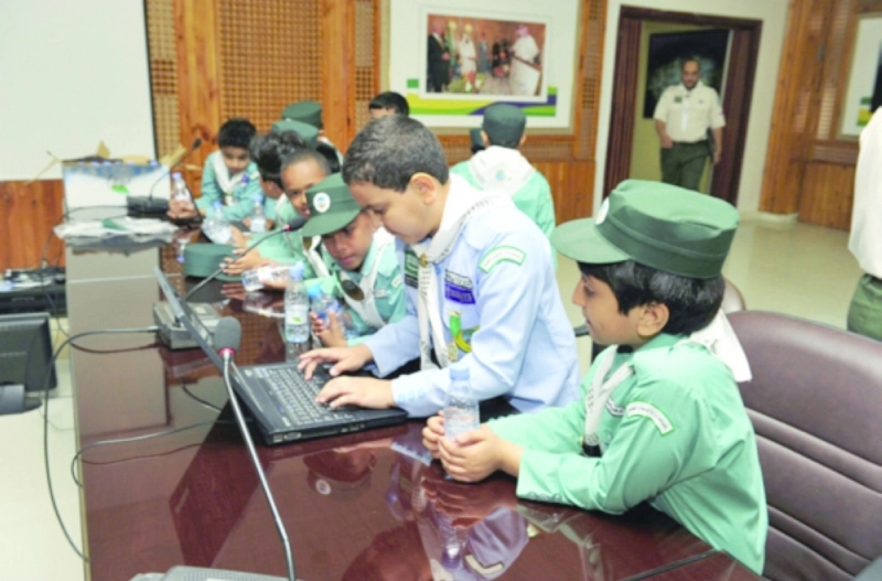 مشاركة كشفية سابقة في الجامبوري (مكة)