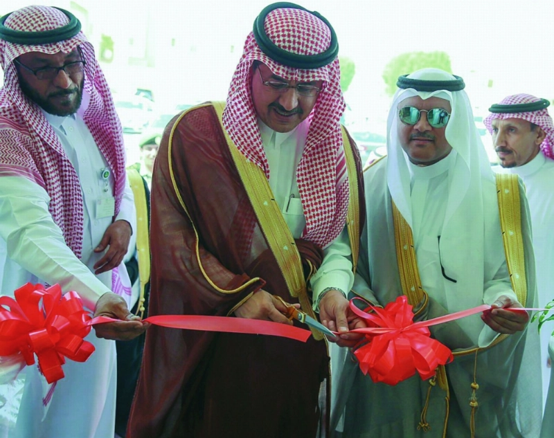 أحمد بن عبدالله مدشنا المبنى الجديد (واس)