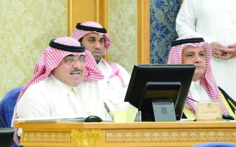 محمد رضا نصرالله في إحدى مداخلات المجلس السابقة (مكة)