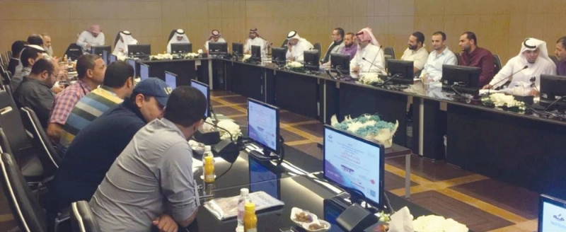 جانب من الاجتماع في غرفة مكة أمس (مكة)