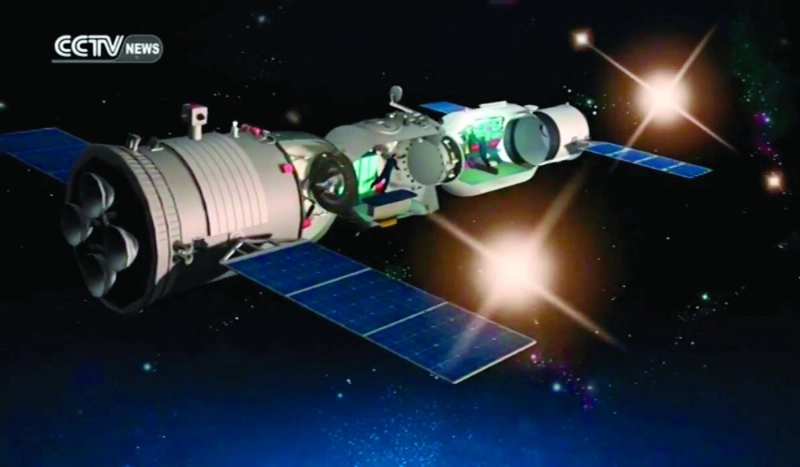 التحام المركبة بالمختبر (spaceflight101)