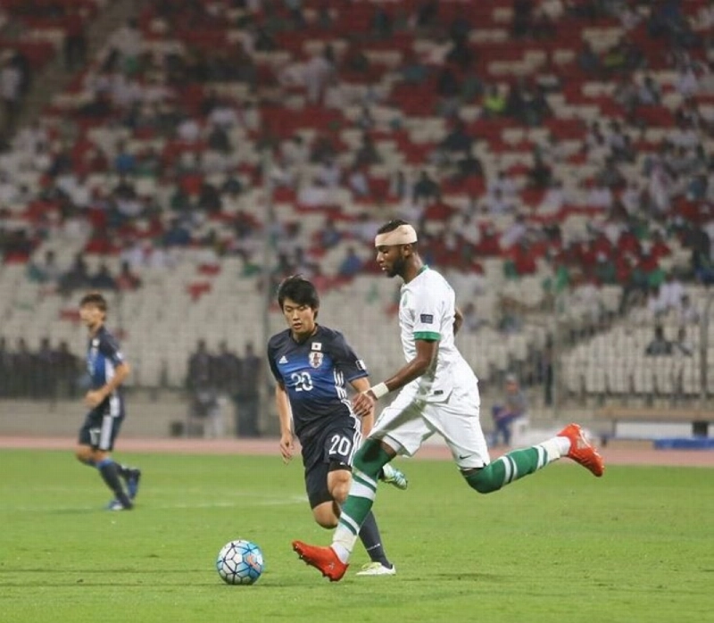من مباراة السعودية واليابان في نهائي اسيا للشباب