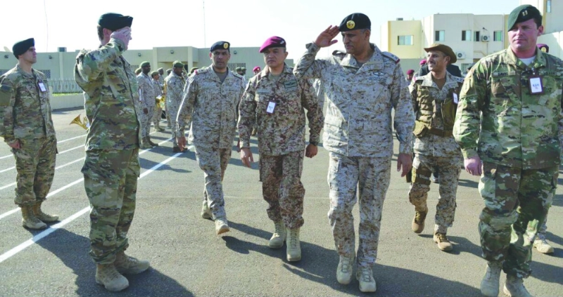 عدد من القوات المشاركة في التمرين (واس)