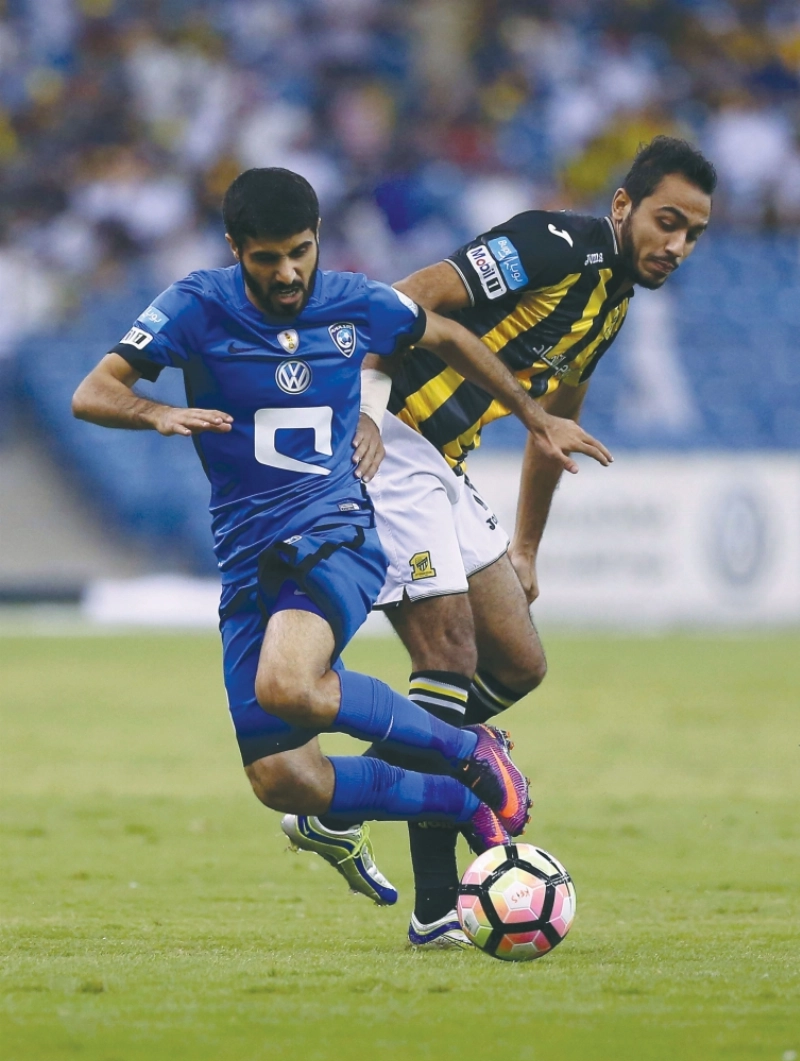 كهربا في مباراة فريقه الأخيرة ضد الهلال (إ ب أ)