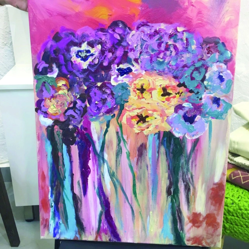 من مخرجات المرسم الحر (مكة)
