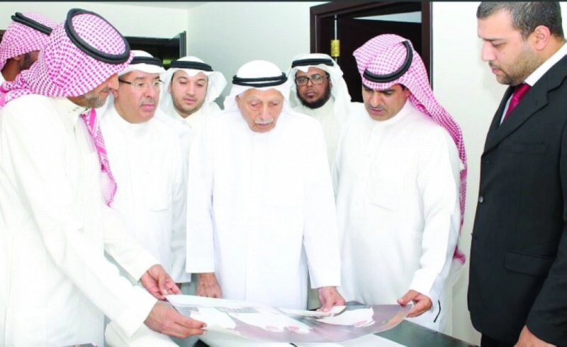 وفد أندية الظل مع ضيف المنتدى جمعة الماجد (مكة)