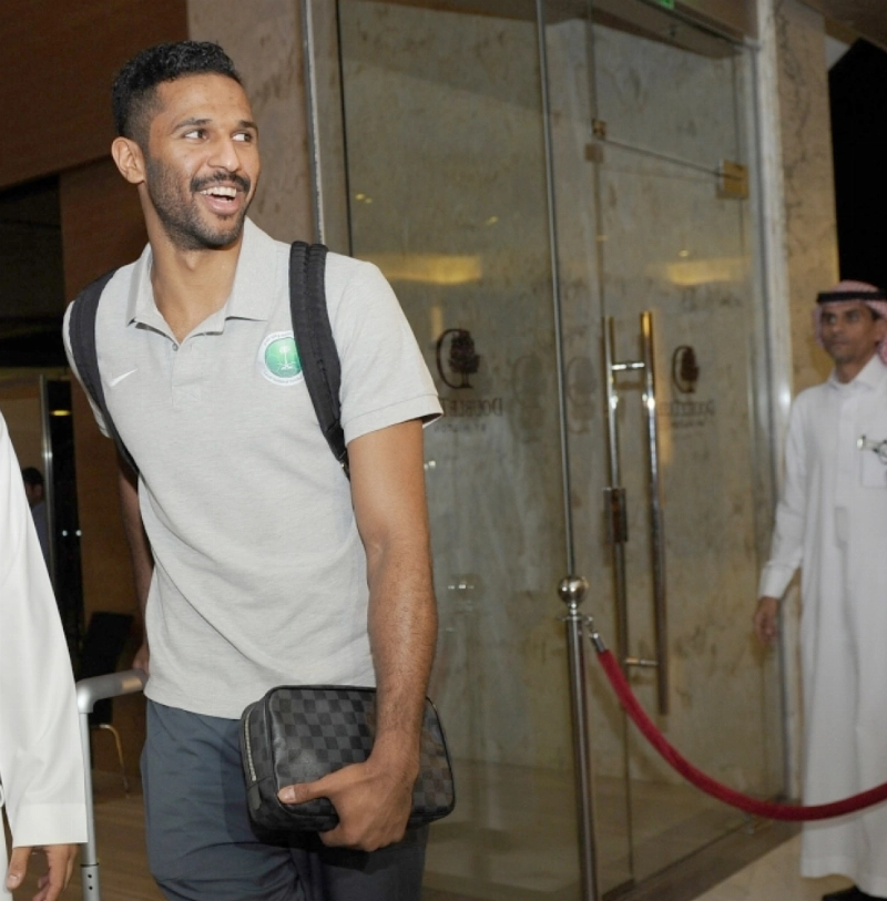 من تجمع لاعبي المنتخب في الرياض اليوم (مكة)