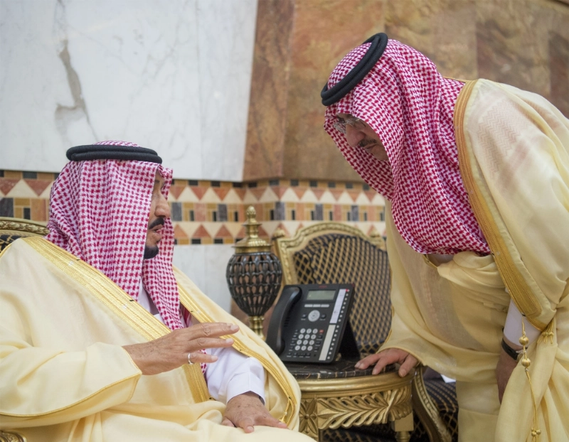 .. وفي حديث مع الأمير محمد بن نايف