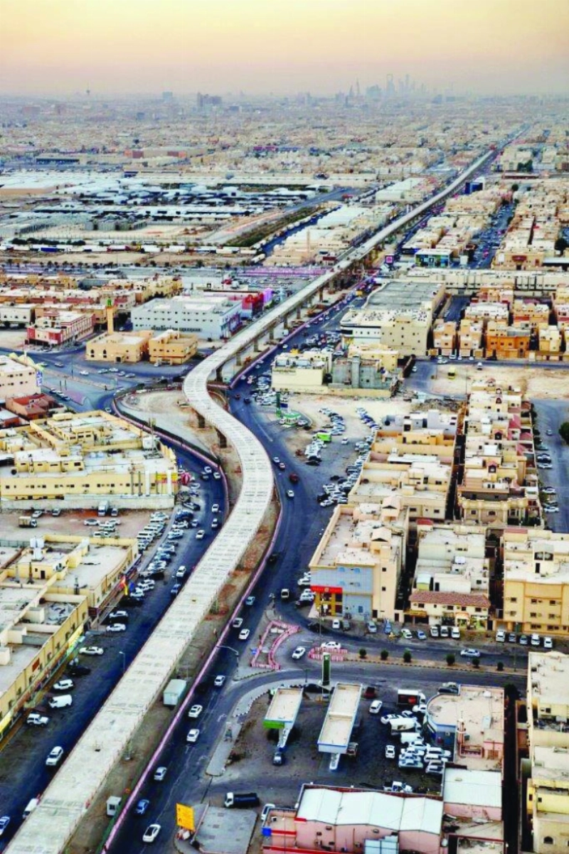 من أعمال مشروع قطار الرياض (مكة)