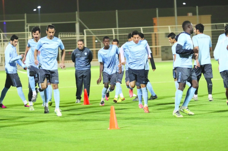 جانب من تدريبات الباطن (إعلامي الباطن)