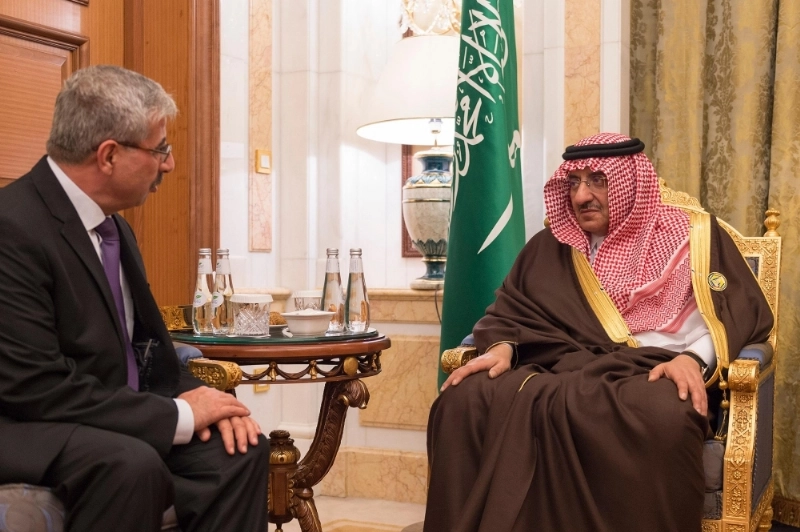 ولي العهد متحدثا للطفي بن قايد (واس)
